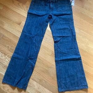 GAP Classic Blue Wide Leg Flare Jeans